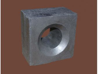 Nozzle and well block for ladle