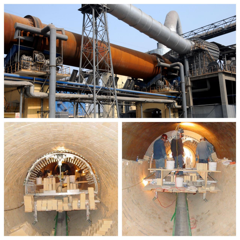 Selection of inner lining refractory materials for different rotary